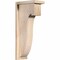Ekena Millwork Del Monte Smooth Corbel w/Backplate, Douglas Fir, 5 1/2"W x 10"D x 22"H COR06X10X22DEL01SDF - alternate 1